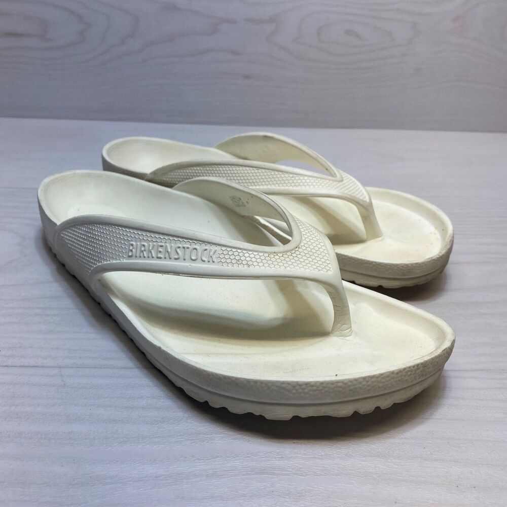 Birkenstock Women's‎ Gizeh Essentials White Eva Sandals Size EU 42 US 11 White
